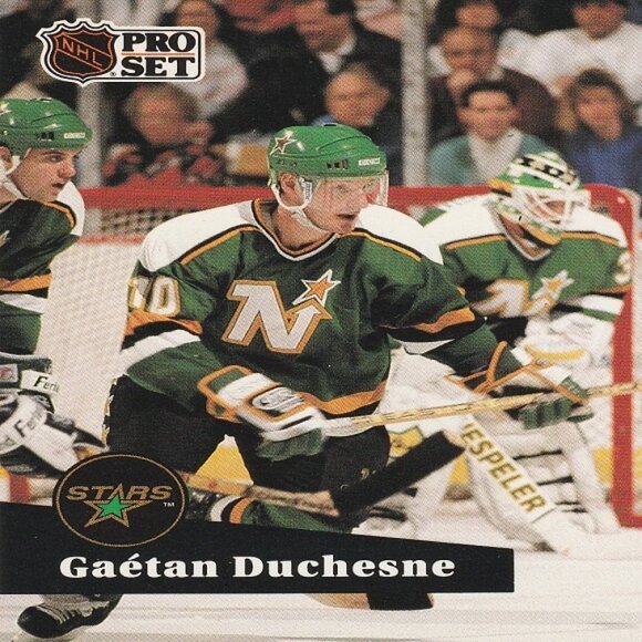 Gaetan Duchesne Minnesota North Stars Hockey Card Collection - 5 Card Set - Picture 5 of 6